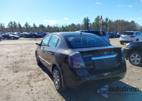 2011 Nissan Sentra 2.0S from USA, damaged, VIN 3N1AB6AP0BL671996